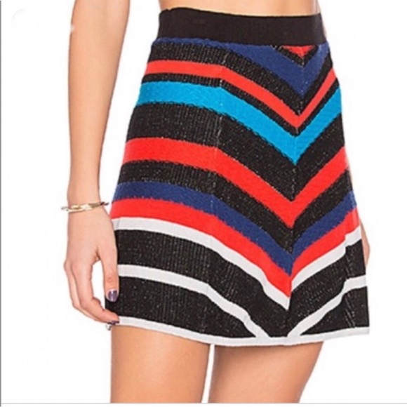 Free People Dresses & Skirts - NWOT Free People Striped Sweater Skirt - Size Small
